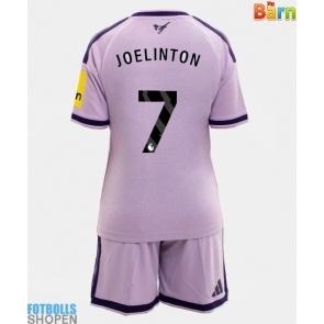 Billiga Newcastle United Joelinton #7 Tredjeställ Barn 2026-27 Kortärmad (+ Korta byxor)